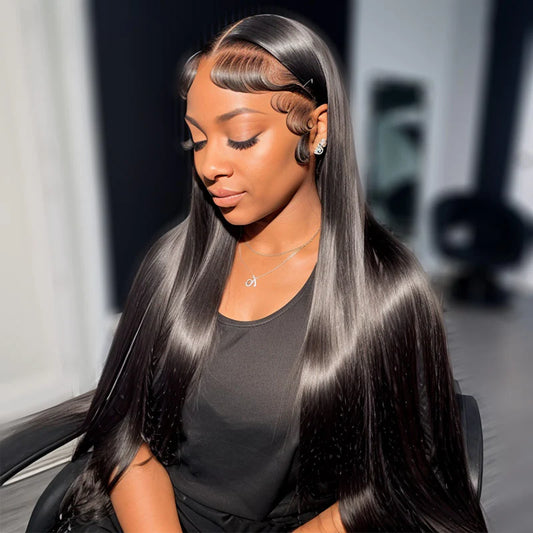 13x6 Silky Straight Front Lace Wigs